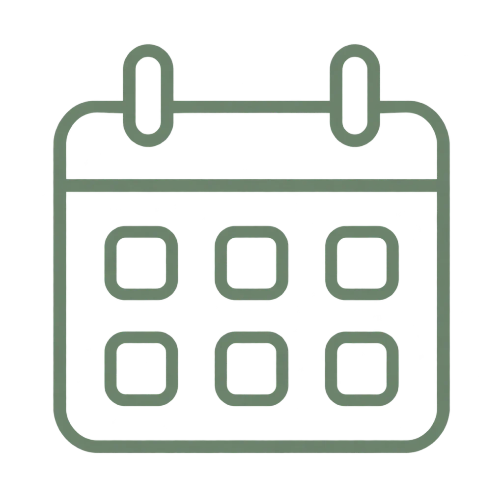 Calendario degli incontri del percorso HALO